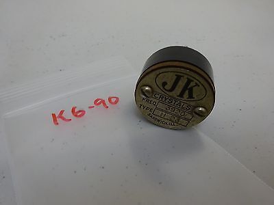 QUARTZ RADIO WWII CRYSTAL JK JAMES KNIGHT 3920 KC FREQUENZREGLER BIN#K6-90