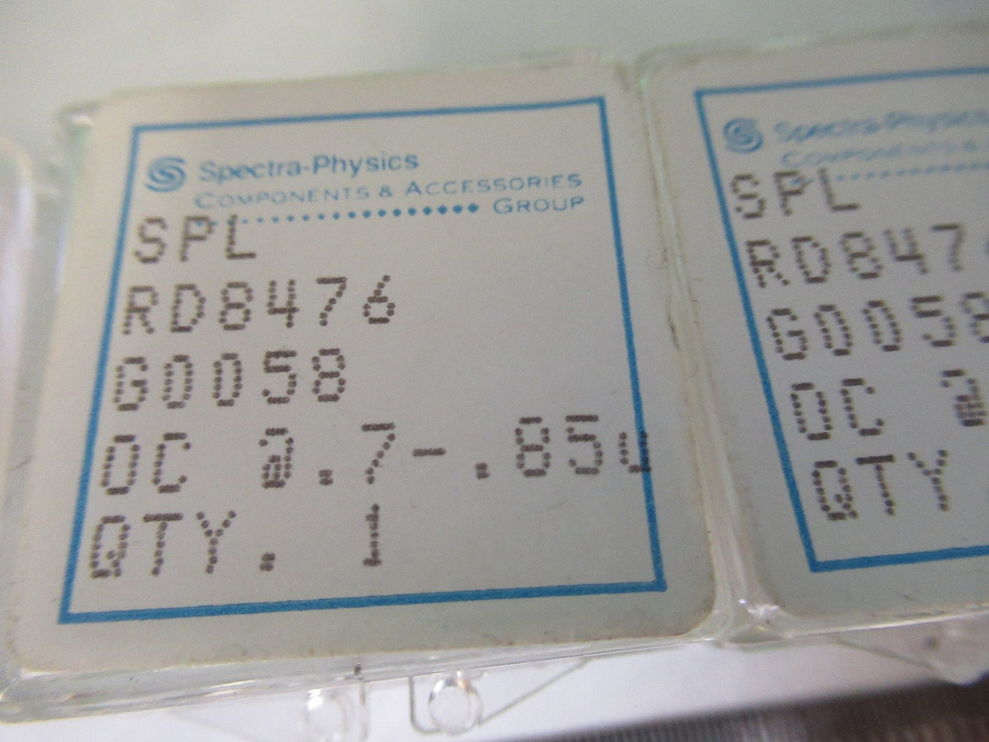 LOT OPTICAL SPECTRA PHYSICS SPL COATED LENS PHOTONICS OPTICS AS PICTURED T6-B-29