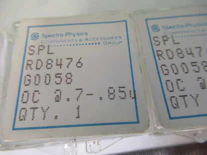 LOT OPTICAL SPECTRA PHYSICS SPL COATED LENS PHOTONICS OPTICS AS PICTURED T6-B-29