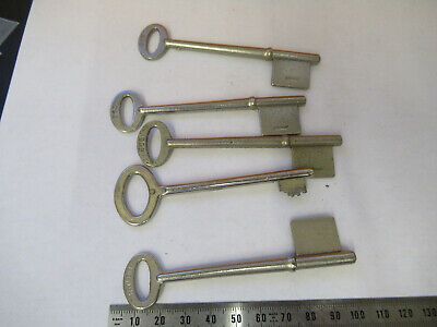 LOT ASSORTED CASE KEYS BLANKS MICROSCOPE PART AS PICTURED &H1-B-58