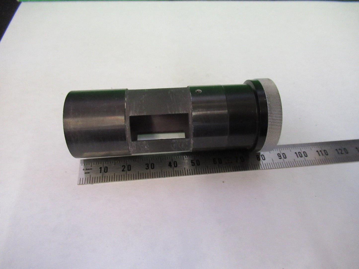 CARL ZEISS GERMANY LAMP TUBUS DIFFUSER MICROSCOPE PART AS PICTURED X9-B-29