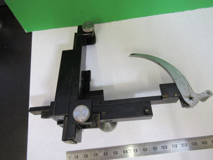 BAUSCH LOMB UNIVERSAL XY STAGE CLIPS MICROSCOPE PART AS PICTURED S1-B-97
