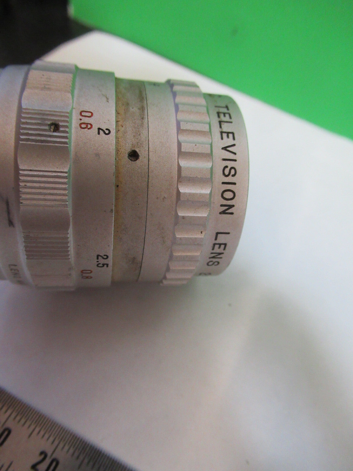CAMERA LENS GENERAL ELECTRIC 25mm USA  AS PICTURED Q7-A-71