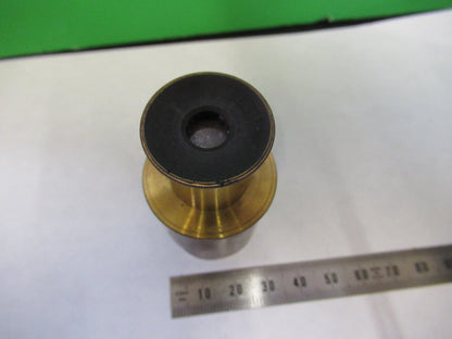FOR PARTS ANTIQUE LONDON BRASS EYEPIECE LENS MICROSCOPE PART AS PICTURED X6-A-95