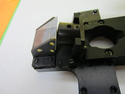 MICROSCOPE PART OPTICAL PRISM ASSEMBLY OPTICS BIN#L5-73