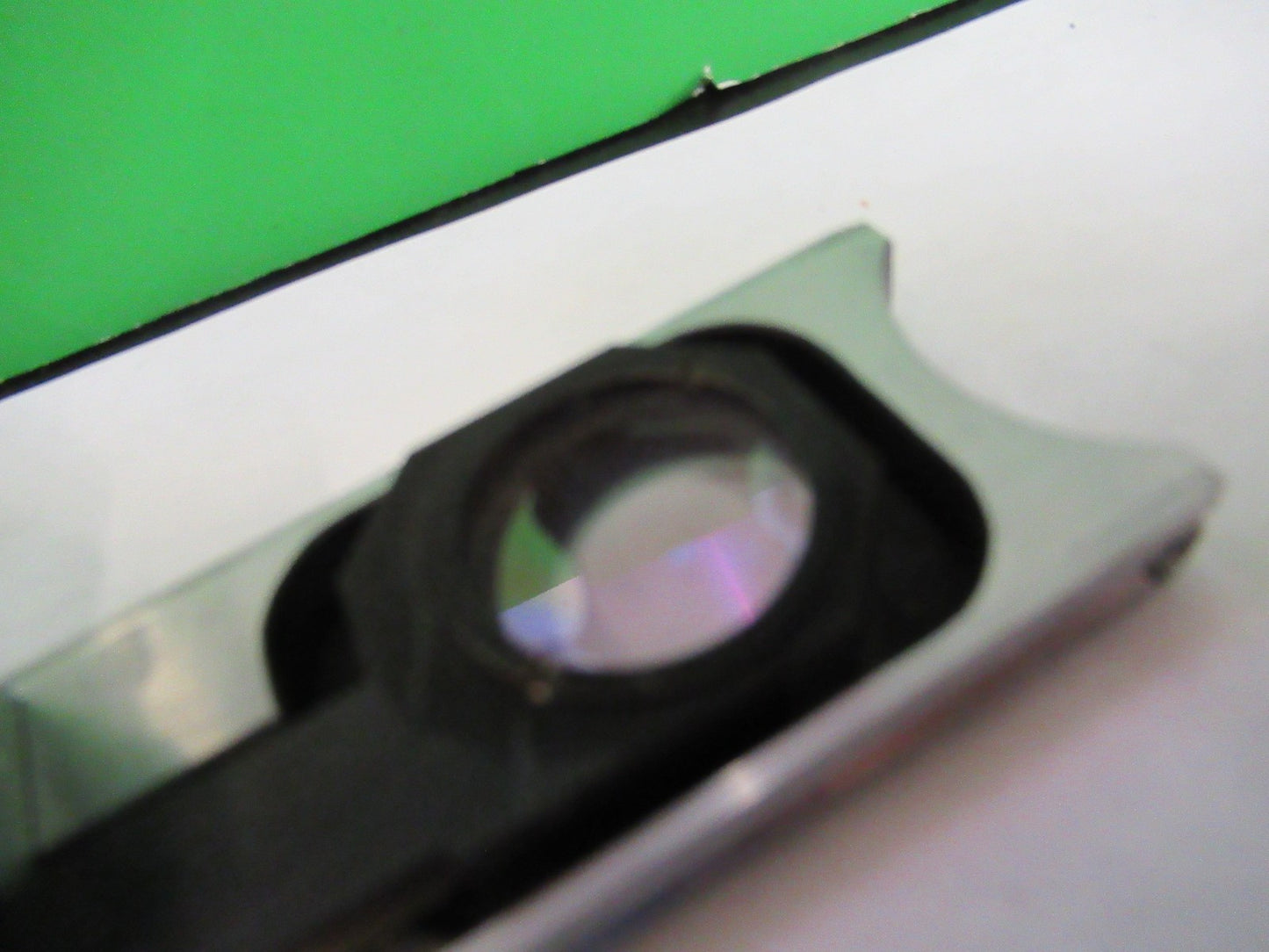 For Parts LEICA GERMANY DIC SLIDE POLYVAR MICROSCOPE PART AS PICTURED T2-A-08