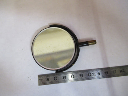 ANTIQUE BAUSCH LOMB MIRROR ASSEMBLY OPTICS MICROSCOPE PART AS PICTURED X6-A-16