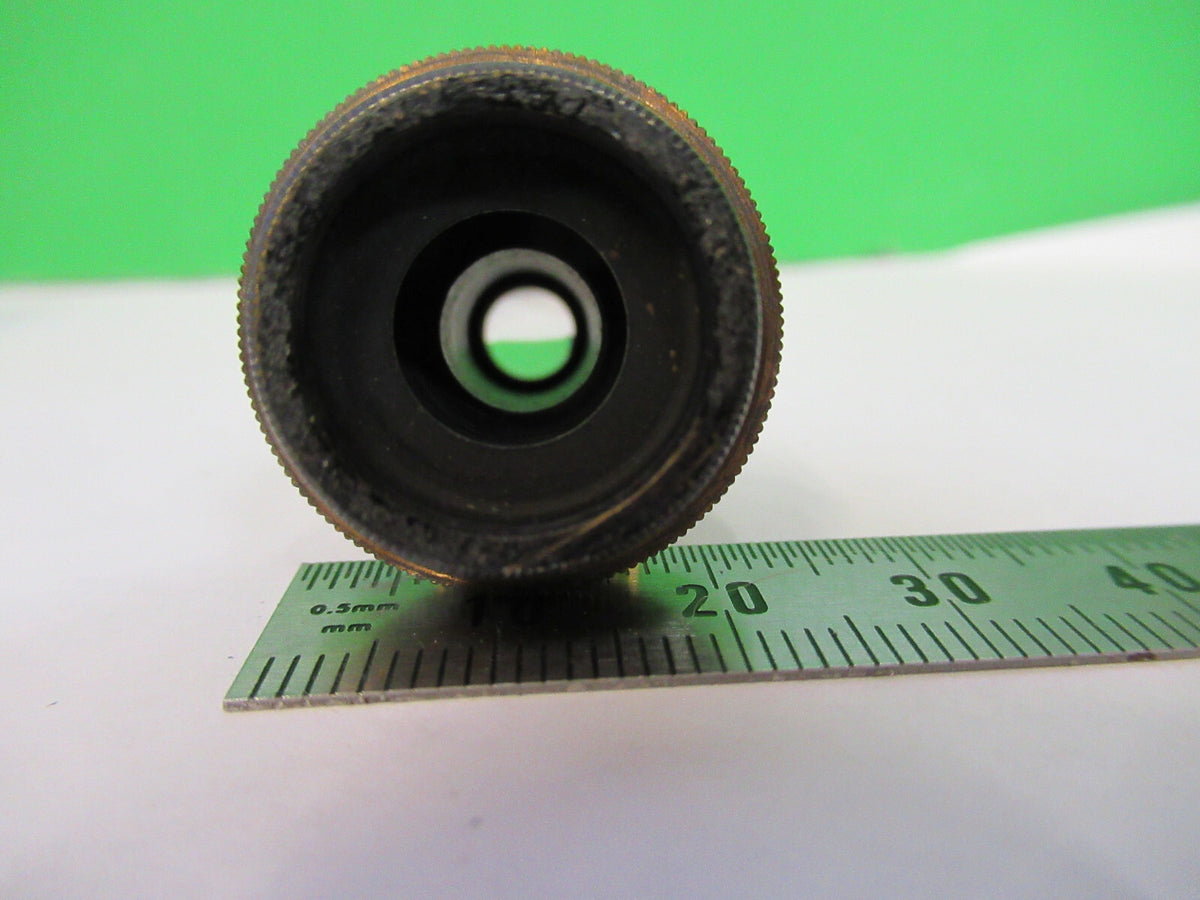 WATSON LONDON ANTIQUE BRASS OBJECTIVE MICROSCOPE PART OPTICS AS PICTURED X6-A-85