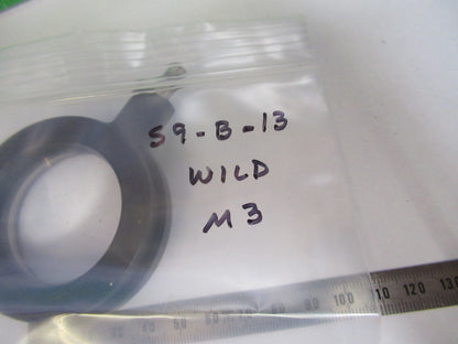 WILD HEERBRUGG M3 OBJECTIVE STEREO LENS MICROSCOPE PART AS PICTURED #S9-B-13