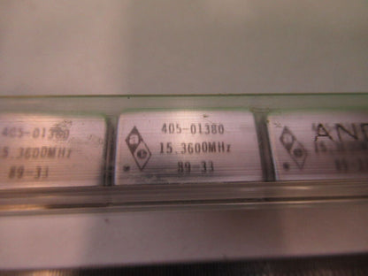 LOT 10 EA ANDERSON ELECTRONICS QUARTZ OSCILLATOR FREQUENCY 15.36 MHz G5-A-78