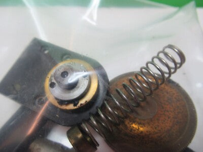 Antique Brass Bausch & Lomb Spare Guts Microscope Part Optics