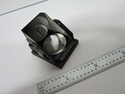 MICROSCOPE PART OLYMPUS JAPAN PRISM OPTICS BIN#D2-P-31