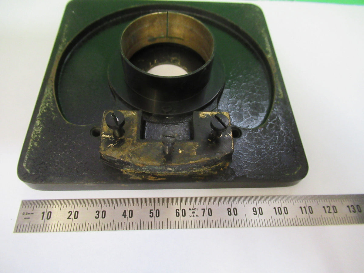 Antique Ernst Leitz Wetzlar Stage Table Microscope Part