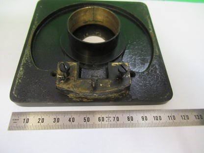 Antique Ernst Leitz Wetzlar Stage Table Microscope Part