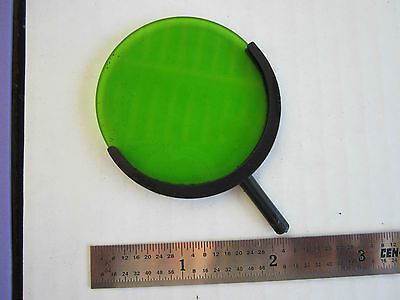 MICROSCOPE LIGHT FILTER LEITZ ZEISS GREEN PANCHROM