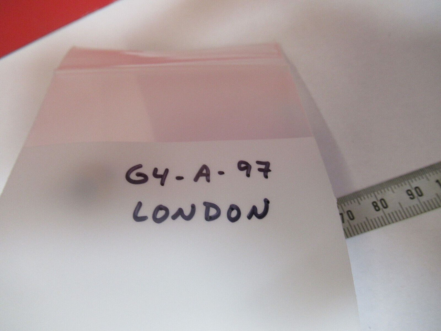 ANTIKES MESSING BECK LONDON OBJEKTIVLINSE MIKROSKOPTEIL WIE ABGEBILDET G4-A-97 