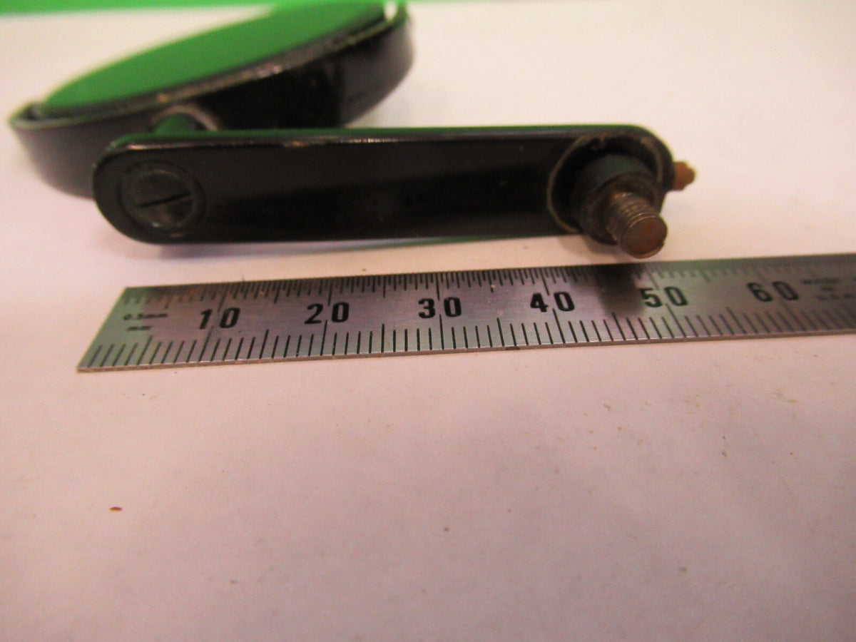 ANTIQUE BAUSCH LOMB MIRROR ASSEMBLY MICROSCOPE PART AS PICTURED X2-A-65