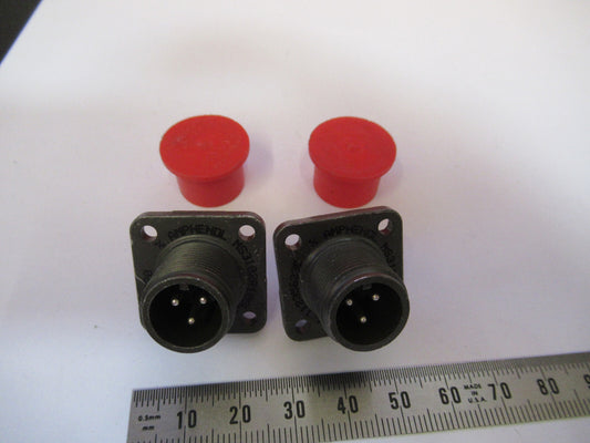 AMPHENOL CONNECTOR MIL SPEC MS3102R10SL-3P AS PICTURED T1-A-13