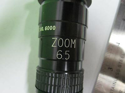 MICROSCOPE PART D.O. INDUSTRIES CAMERA ZOOM 6.5X OPTICS AS IS BIN#65-51