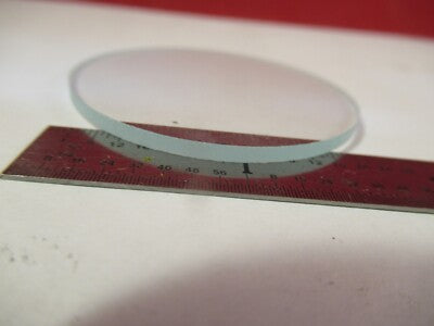 OPTICAL GLASS PLATE ROUND OPTICS AS PICTURED &FT-6-72