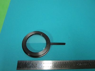 MICROSCOPE PART FILTER LAMBDA GERMANY OPTICS AS PICTURED BIN#B6-08