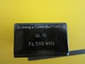VINTAGE GERMANY DR STEEG & REUTER BADHOMBURG QUARTZ CRYSTAL FREQUENCY 74.980 KHz
