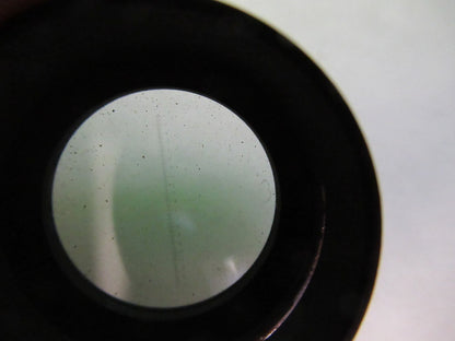 OPTICAL GLASS RETICLE MICROMETER PATTERN MICROSCOPE PART AS PICTURED U8-A-72