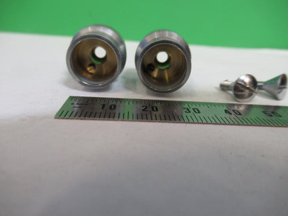 UNITRON JAPAN SET KNOBS MICROSCOPE PART AS PICTURED &Z1-A-137
