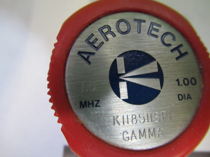AEROTECH 1 MHz Gamma PROBE sensor NDT AS PICTURED S8-A-53