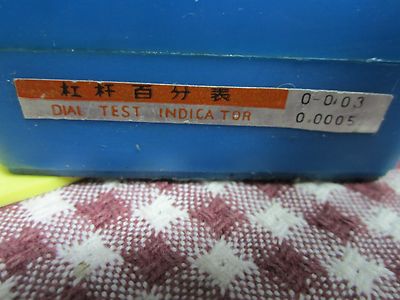DIAL TEST INDICATOR LINKS METROLOGY INSPECTION AS IS BIN#H4-11