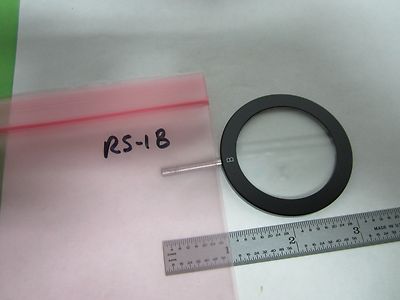 MICROSCOPE PART FILTER B DIFFUSER ILLUMINATOR OPTICS AS IS  BIN#R5-18
