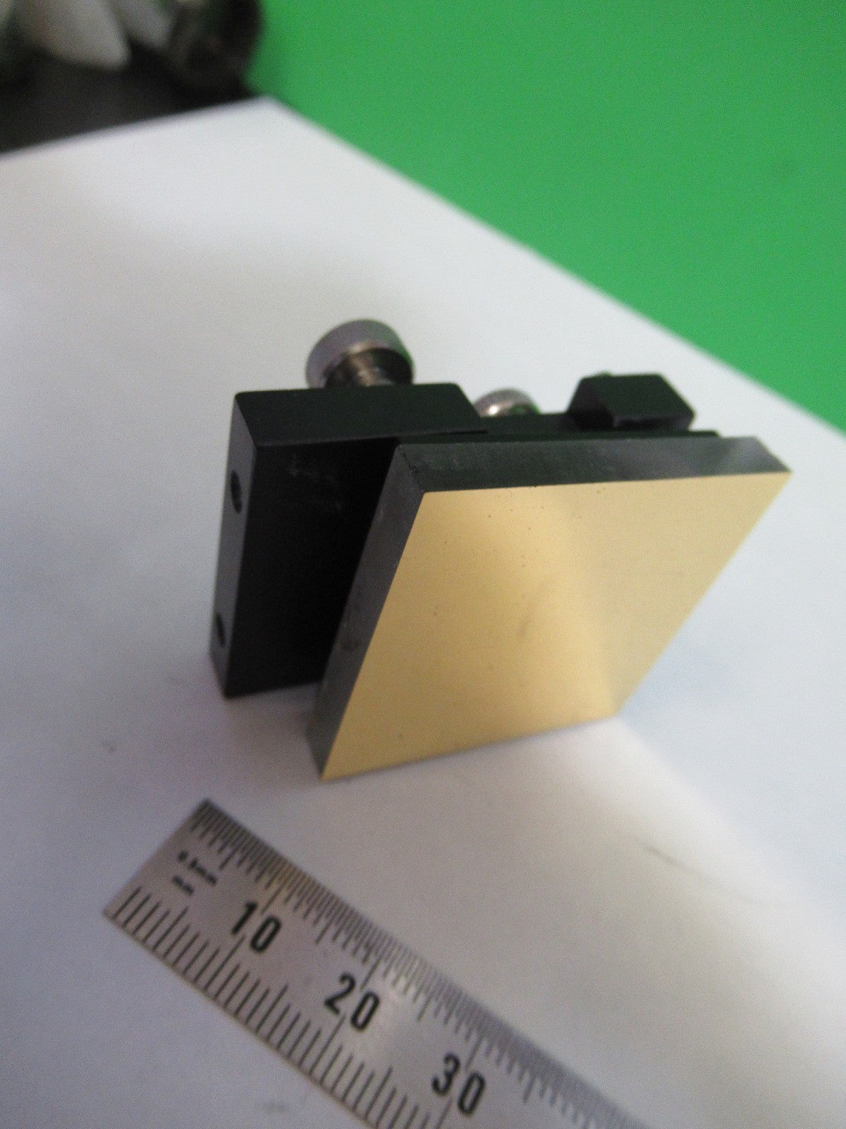 OPTICAL GOLD COATED MIRROR FLAT PLANO INFRARED LASER OPTICS AS PICTURED T4-A-21