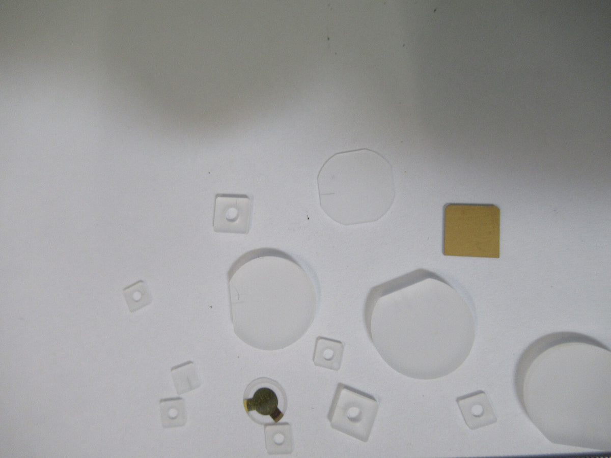 LOT ASSORTED PIEZO QUARTZ PIEZOELECTRIC BLANKS ULTRASONIC SENSOR X4-A-58