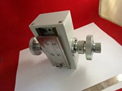 ZEISS PHOTOMIC STAGE KNOBS MECHANISM MICROMETER MICROSCOPE PART AS IS #67-97