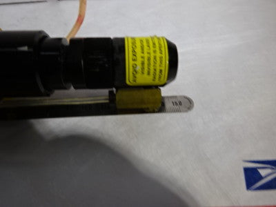 OPTICAL BEAM FOCUS FORMING LENS LASER PRO OPTICS GAS COOLING AS PICTURED &96-24