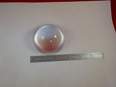 OPTICAL LARGE BULGING CONVEX LENS LASER OPTICS AS IS BIN#Q7-C-07