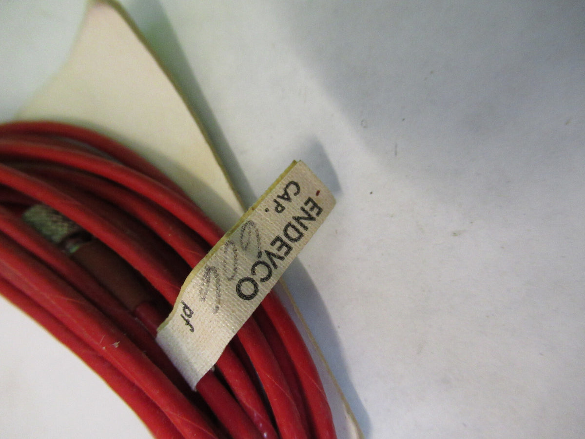 PCB ENDEVCO LOW NOISE CABLE 3090A -240 in for accelerometer  AS PICTURED S7-A-49