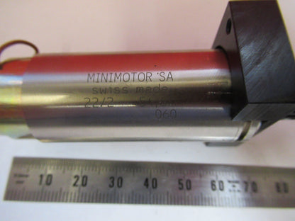 SWISS MINI MOTOR LEITZ MICROSCOPE ROBOTICS MECHATRONICS AS PICTURED S4-B-96