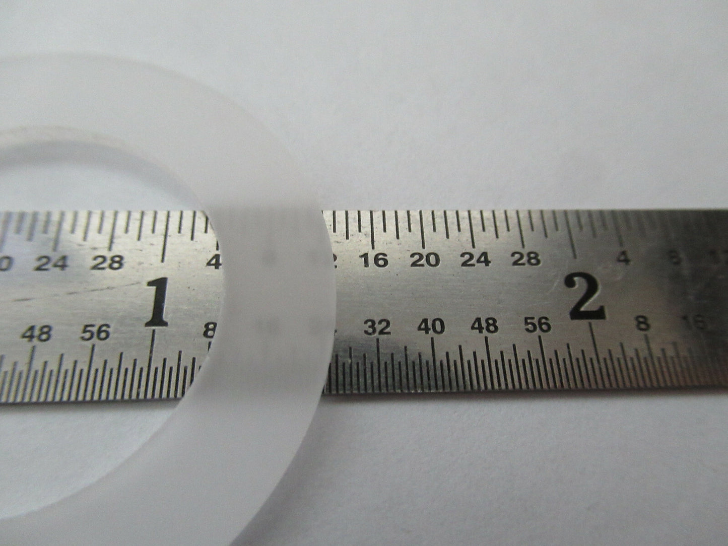 BLANK PIEZOELECTRIC QUARTZ CRYSTAL X-CUT UNPLATED PIEZO SENSOR AS PIC #F5-A-69