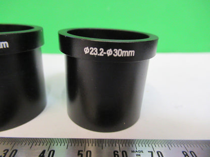 ADAPTERS for EYEPIECE OPTICS MICROSCOPE PART as pictured V3-A-90