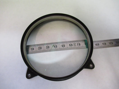 OPTICAL MIL SPEC LARGE MOUNTED LENS LASER OPTICS AS PICTURED G8-A-33