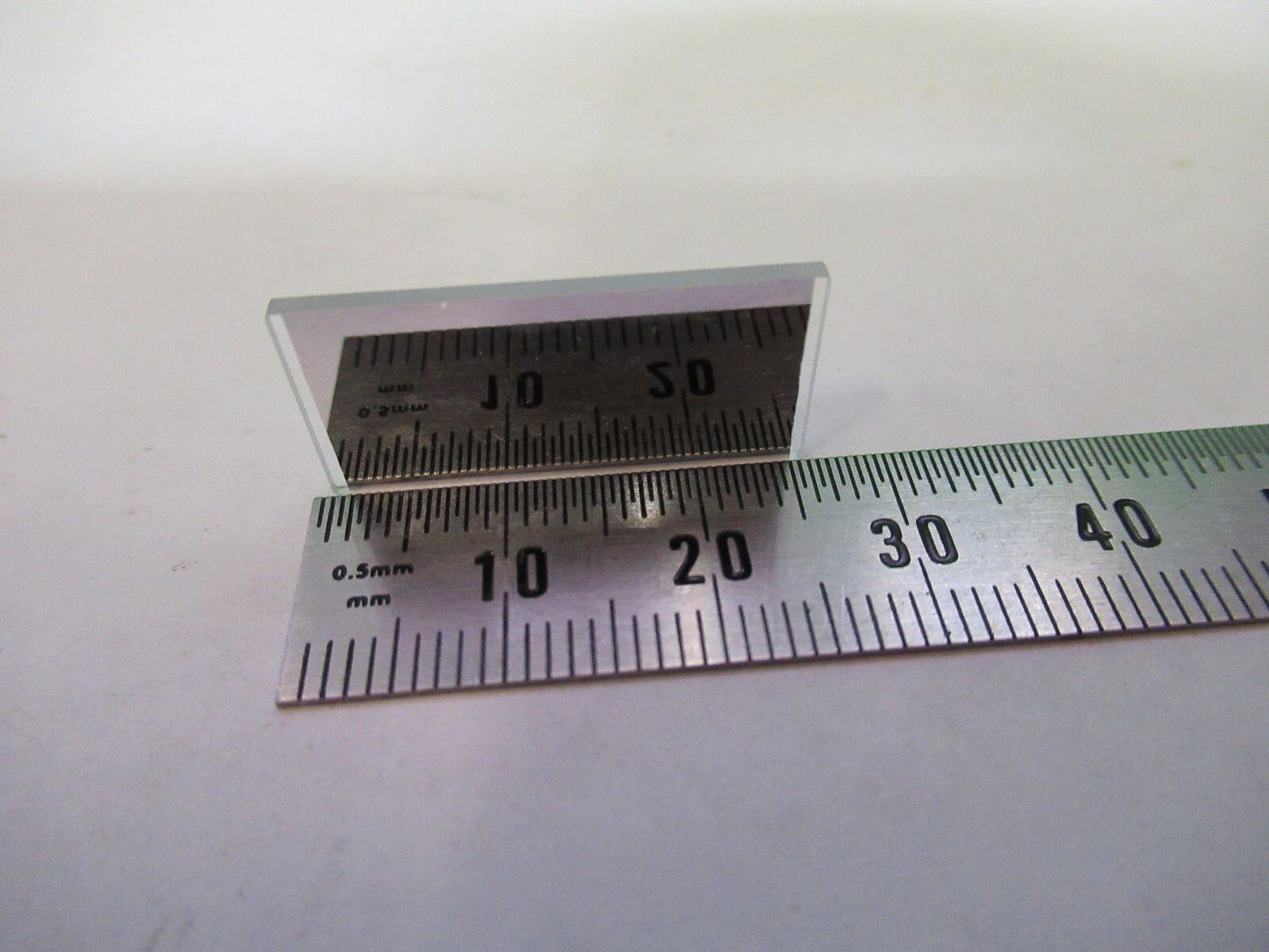 OPTICAL BK7 GLASS FLAT MIRROR SURFACE LASER OPTICS AS PICTURED X7-A-17