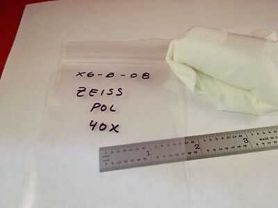 MIKROSKOPTEIL ZEISS POLARISATOR-OBJEKTIV 40X POL-OPTIK WIE B#X6-B-08