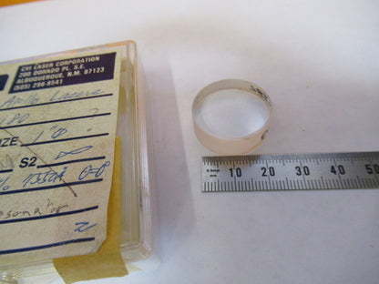 OPTICAL ex-NASA COATED LENS PRO LASER OPTICS AS PICTURED Y1-A-13
