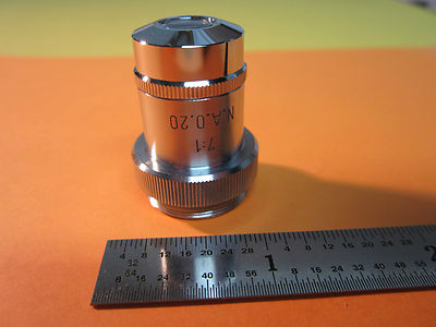 Microscope Optics Objective 7X Germany