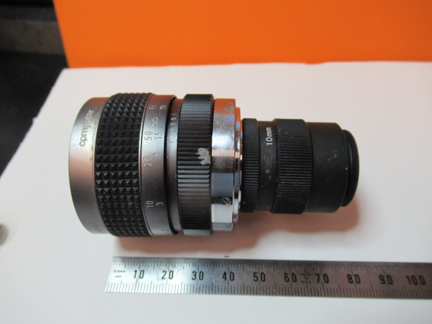 LENS CAMERA ZOOM INSPECTION COMPUTAR OPTICS MICROSCOPE PART AS PICTURED 55R-B-08