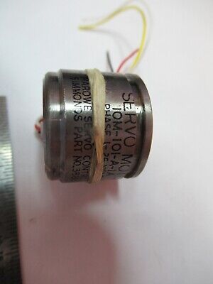 SIMMONDS SIKORSKI HAROWE SERVO MOTOR 400 Hz 26V 10M-101-A-1A as pictured 4T-A-11