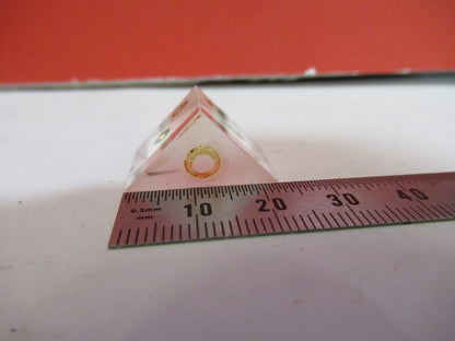 OLYMPUS JAPAN  GLASS PRISM HEAD MICROSCOPE PART AS PICTURED  T1-A-58