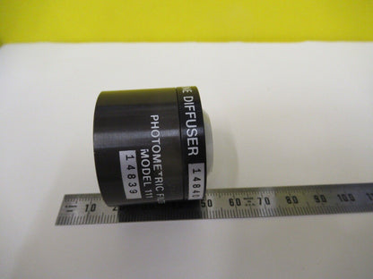 OPTICAL PHOTOMETRIC FILTER COSINE DIFFUSER UNITED TECH AS PICTURED &83-B-53