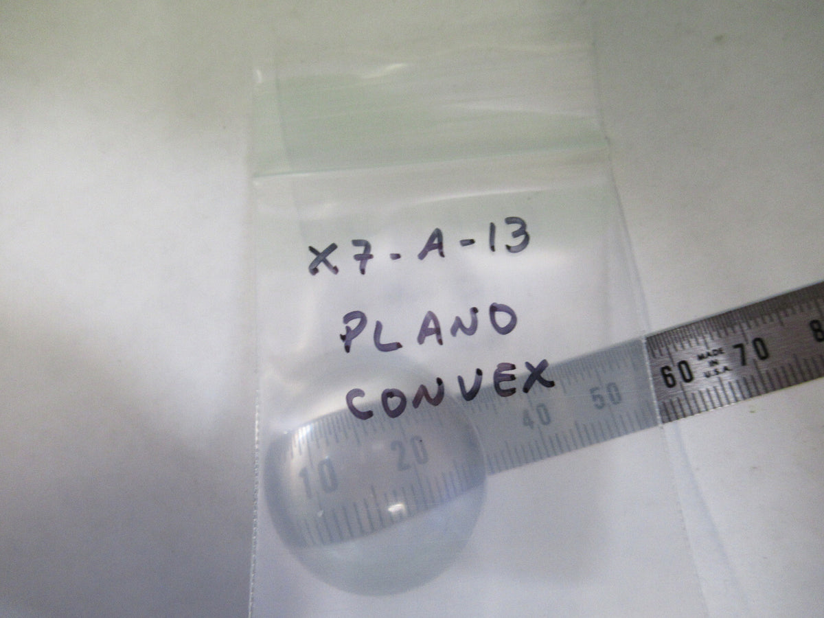 OPTICAL PLANO CONVEX LENS LASER OPTICS AS PICTURED X7-A-13